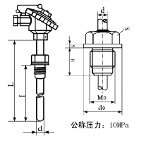 WRNN-331，WRNN-230，WRNN-431，WZP-230NM耐磨熱電偶